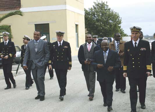 MARÇO Visita do Instituto Geográfico do Exército ABRIL Visita