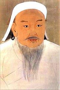 Gengis Khan O que me chamou a atenção de quem era Gengis Khan (1162-1227), foi vendo um documentário no youtube onde fizeram estudos de DNA na Mongólia e