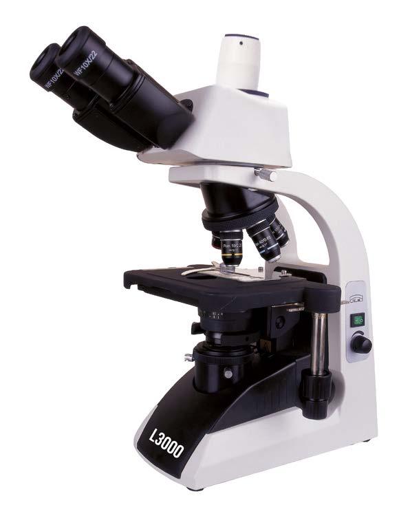 Analítica Microscopia L3000-T-PL Microscópio Biológico Trinocular com