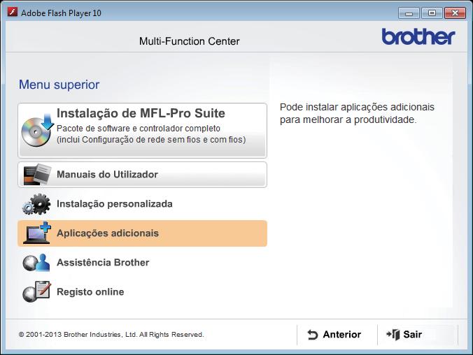 Instl Aplitivos Opionis Windows Instlr plições opionis Clique no otão d plição que pretende instlr.