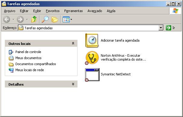 8. Configuração da agenda de execução automática do STCP OFTP Client no Windows 2000, XP e 2003 Para executar automaticamente a aplicação de transferência de arquivos, devemos