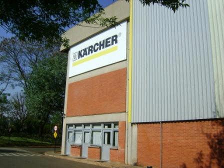 Figura 1 - Fachada Karcher Indústria e Comércio Ltda. Com 8.500m² de área total, sendo 3.