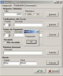 Na Guia Configuração, você informa: Porta Serial: informe a porta de comunicação com a ECF. Velocidade: velocidade configurável para a comunicação via porta serial.