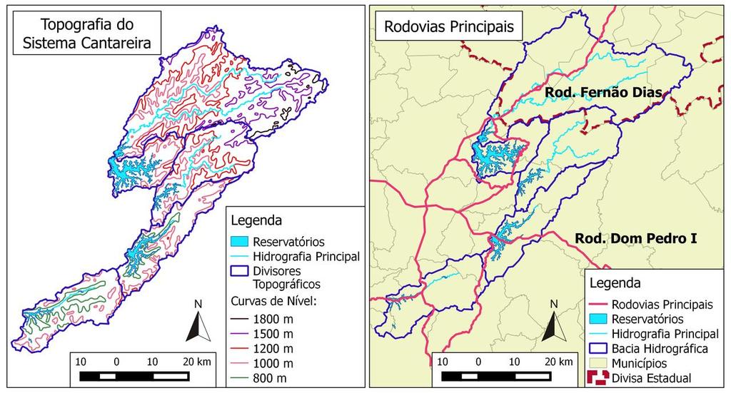 Estudos Ambientais Região da Bacia Hidrográfica do