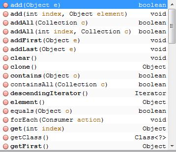 5 Estruturas de Dados Lista Encadeada Métodos Principais: add => adiciona elemento addfirst => adiciona no inicio addlast => adiciona no fim clear => limpa a