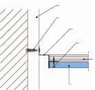 metálica Parafuso TA 3,5 x 25 mm Perfil F-47 Chapa Knauf ST 12,5 mm Com o auxílio de um cordão ou fio traçante,