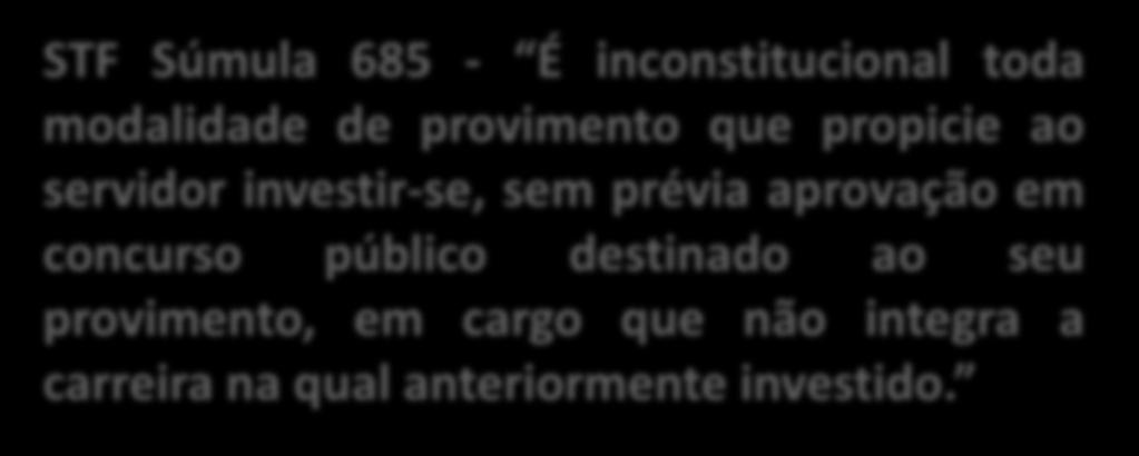 STF Sum 683 O limite de idade para inscrição em concurso público só se