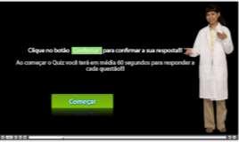 Figura 1a: tela inicial Figura 1b: dificuldade Após o aluno escolher o nível de dificuldade ele será redirecionado a uma terceira tela onde