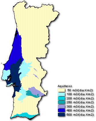 Ao escoamento produzido pela precipitação em Portugal há que acrescentar ainda a contribuição do escoamento proveniente de Espanha, designadamente os rios Minho, Lima, Douro, Tejo e Guadiana (INAG,