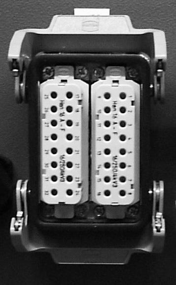 Instalação 3 7 Ligar a interface I/O standard (XS2) Num sistema ACO, a interface I/O standard (XS2) do Master comanda as duas instalações.