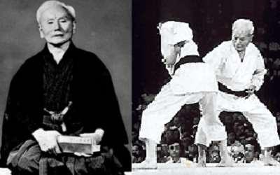 Figura 2 Mestre Funakoshi do karatê shotokan (Extraído de http://karateshotokan.