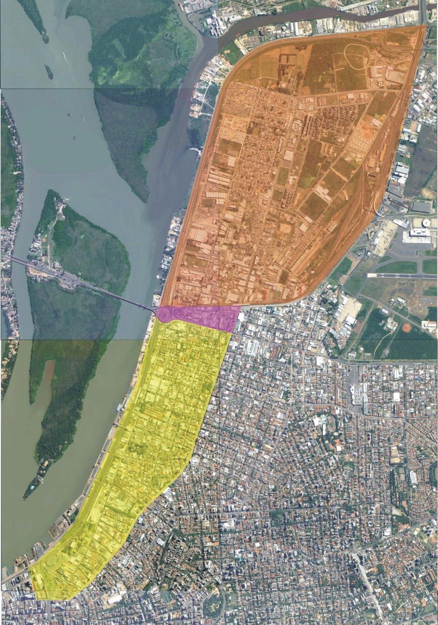 Divisão para Estudos Técnicos SPM/PMPA Área 3 ÁREA 3 (637 ha, 23% da pop) Perímetro do PIEC e entorno Envolve os bairros Humaitá e Farrapos.