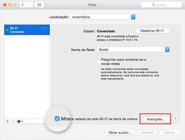 Identificando e alterando as configurações de rede no macos Caso você utilize o sistema operacional