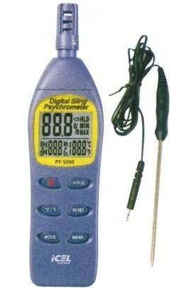 7 Psicrômetro: utilizado para medir a umidade relativa do ar. Fonte: http://vectus.com.br/psicrometro.
