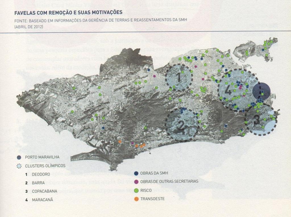 104 Dessa forma, percebemos que os interesses do Estado são contraditórios, pois mesmo que duas áreas estejam igualmente em áreas de risco, e na teoria tivessem que receber o mesmo tratamento, os