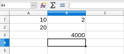 Antes de Pressionar a tecla Enter pense: Qual será o resultado apresentado? a) 40.000 (10*20=200, 200²=40.