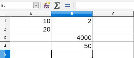 O resultado foi 50, pois como vimos na tabela de ordem de execução das operações, a multiplicação e divisão são executadas antes da soma e subtração.