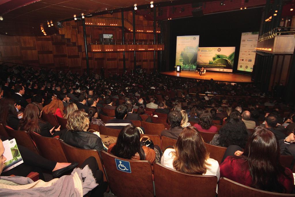 Conferência & Expo A Greenbuilding Brasil Conferência Internacional & Expo é o principal evento na América Latina focado em construção sustentável.