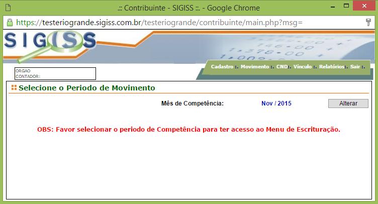 abortar o envio da mensagem ou recomeçar o processo.