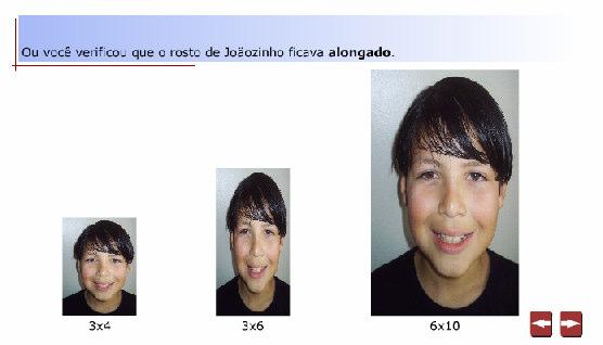 O uso do objeto propicia que o aluno seja capaz de: aplicar conceitos geométricos; comparar figuras para identificar a semelhança; fazer ampliações e / ou