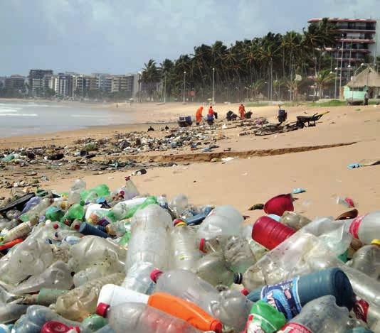NOTÍCIAS DA LATA SUSTENTABILIDADE ONU pede urgência para oceanos Estudo aponta presença de plástico nas praias brasileiras O plástico é responsável por 95% do lixo encontrado nas praias brasileiras,