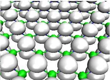 3.1. O NITRETO DE ALUMÍNIO BIDIMENSIONAL 45 não participam diretamente das ligações. A rede hexagonal é uma forte evidência da possível hibridização sp 2.