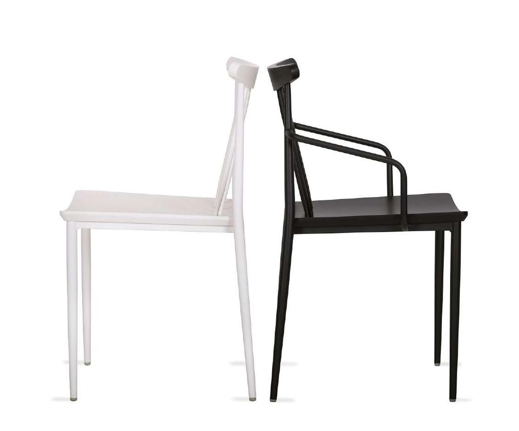 ASIENTO: LACQUERED BEECH (ME19) METAL METAL