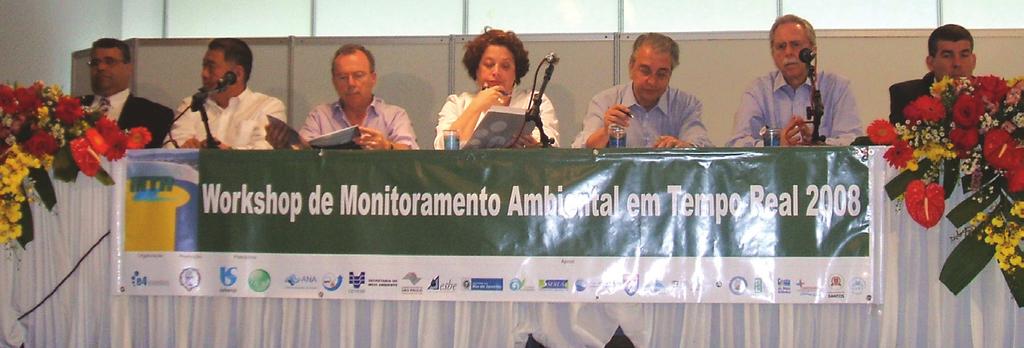 Monitoramento Ambiental é discutido em evento no Litoral A subseção de Santos apoiou o II Workshop sobre Monitoramento Ambiental em Tempo Real (MTR), que aconteceu nos dias 29 e 30 de outubro, no