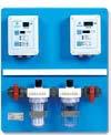 acessórios - doseadores PAINÉIS INTEGRADOS NOVO! Escala: 0,0-9,9 (ph) / 0-999 mv (potencial redox). Gama de controlo: 7,0-7,8 (ph) / 650-850 mv (potencial redox).