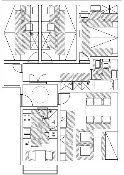 2. Dimensões do mobiliário e equipamento utilizado na habitação As dimensões e forma dos espaços/compartimentos devem ser