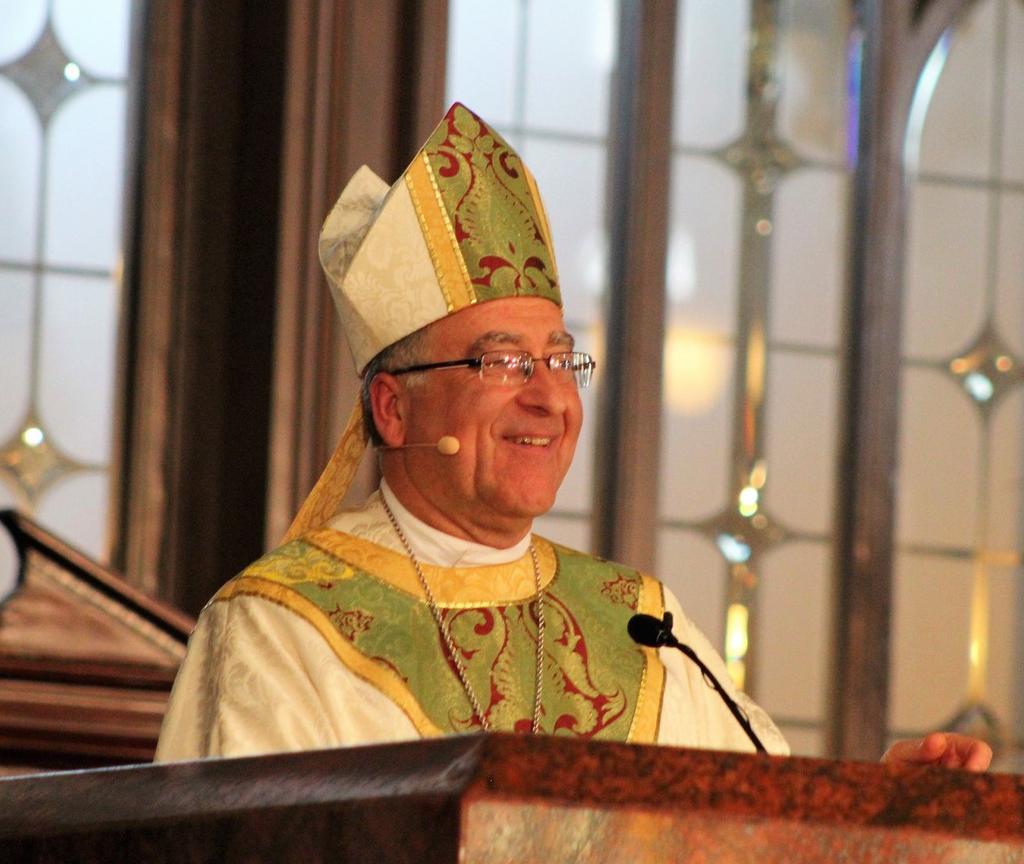 2016. O Bispo Cotta será o sexto Bispo de Stockton. A instalação do Bispo Cotta ocorreu na quinta-feira, 15 de Março, na Igreja de St. Stanislaus, em Modesto.