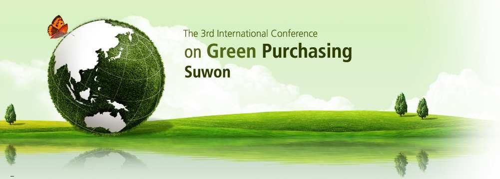 Eventos A 3ª Conferência Internacional sobre Compras Sustentáveis realizou-se entre 20 e 23 de Outubro, em Suwon, na Coreia do Sul.