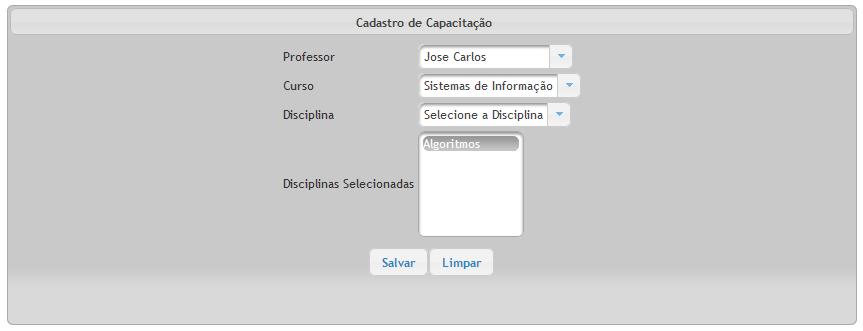 23 As camadas de controle e modelagem foram utilizadas do sistema descrito por Zilli e Silva.