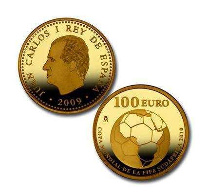 NOVIDADES DA NUMISMÁTICA: ESPANHA 2009, Copa Mundial FIFA África do