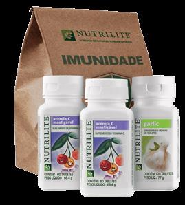 vitaminas, minerais e ácidos graxos ômega 3. 2 unidades Daily Plus com 30 tabletes 1 Acerola C Mastigável 1 Ômega 3 Folheto Orientativo Cód.