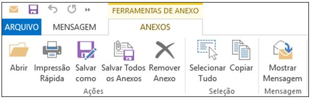 Além disso, outros itens do Outlook como mensagens, contatos ou tarefas, podem ser incluídos com as mensagens enviadas.