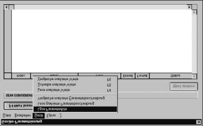 Colocação em funcionamento com INTERBUS (MCH42A) I 5 Na janela "Parametrização do dispositivo", seleccione o comando