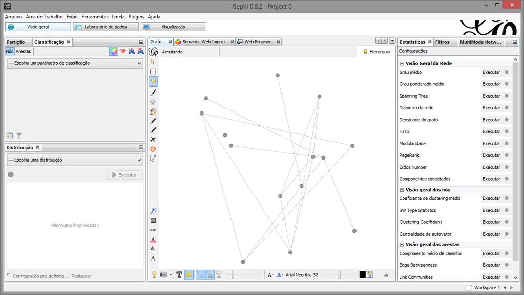 3. Conceitos básicos: Exemplo 01 - Gephi