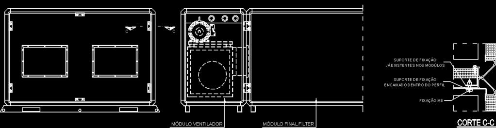 Dados Dimensionais Fig. XVIII - 16 - Montagem Horizontal 05 a 50 - DX/DL Fig.