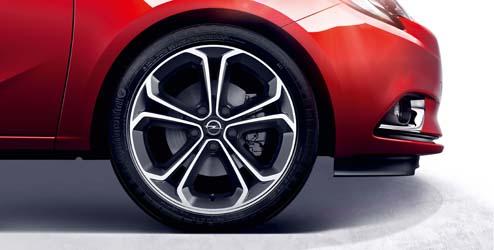 Rodas e Jantes Correntes para a Neve Thule Básico - medida 60 Estrutura dos tampões das rodas 15' Personalize o seu Opel com um novo conjunto de jantes.