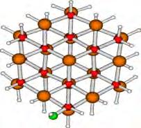 O radical OH ligado a um átomo de In na aresta (In c ) é mostrado na figura 4.3b.