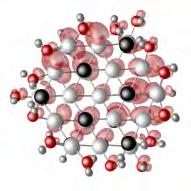 075 e/bohr 3 ), (b) HOMO (0.002 e/bohr 3 ) e (c) LUMO (0.002 e/bohr 3 ) para o fio saturado com radicais OH.