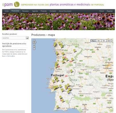 Site do projecto www.epam.