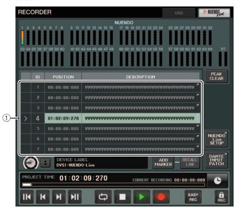 Recorder - Nuendo Live Nova função adicionada ao Recorder (Nuendo Live) A atual versão CL suporta Yamaha Console Extension V2.