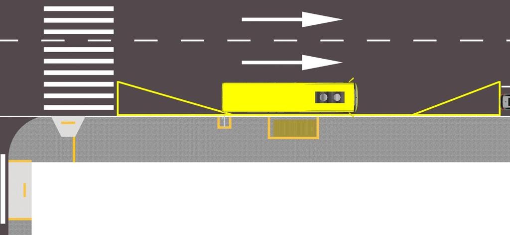 cruzamentos iii Vias com guias avançadas: