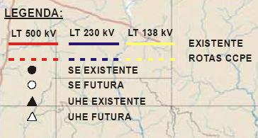 Tucuruí-Xingu- Jurupari-Oriximiná- Itacoatiara-Cariri 500 kv 1472 km 2012 SE Ruropólis SE Altamira UHE Tucuruí