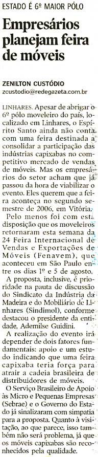 Veículo: A Gazeta Data:09/08/05 Caderno: Economia