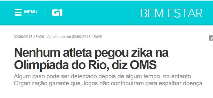 Compromissos cumpridos com as entidades olímpicas- Zika Zero Ações realizadas: Entrega de 146 ambulâncias e custeio de R$ 30 milhões 135 leitos de retaguarda nas