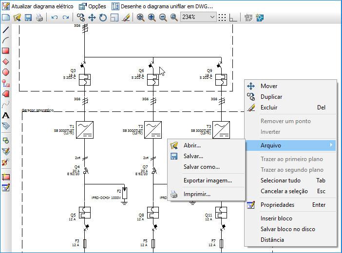 Visualização imagens no Layout da instalação Melhorias na utilização de imagens para a composição do Layout