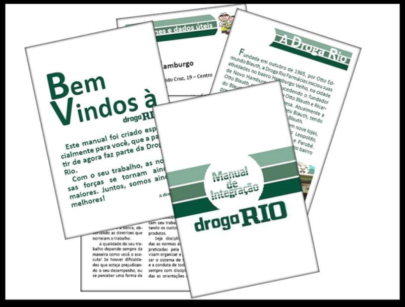 Atualização do Manual de Integração Imagem 3: Prospect do Manual de Integração Fonte: Elaborado pelos Autores A ação consiste em reestruturar e atualizar os dados do manual de integração já existente